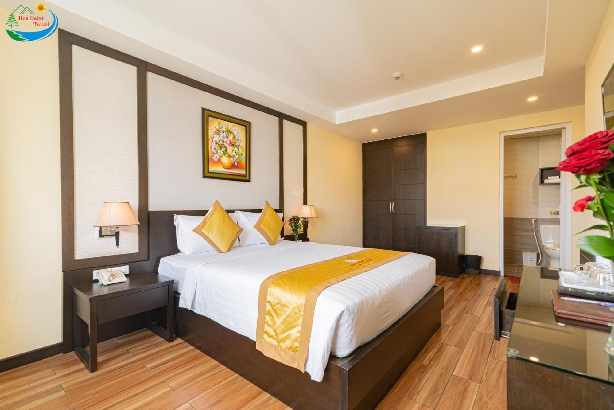 דה לאט Hoang Minh Chau Ba Trieu Hotel מראה חיצוני תמונה