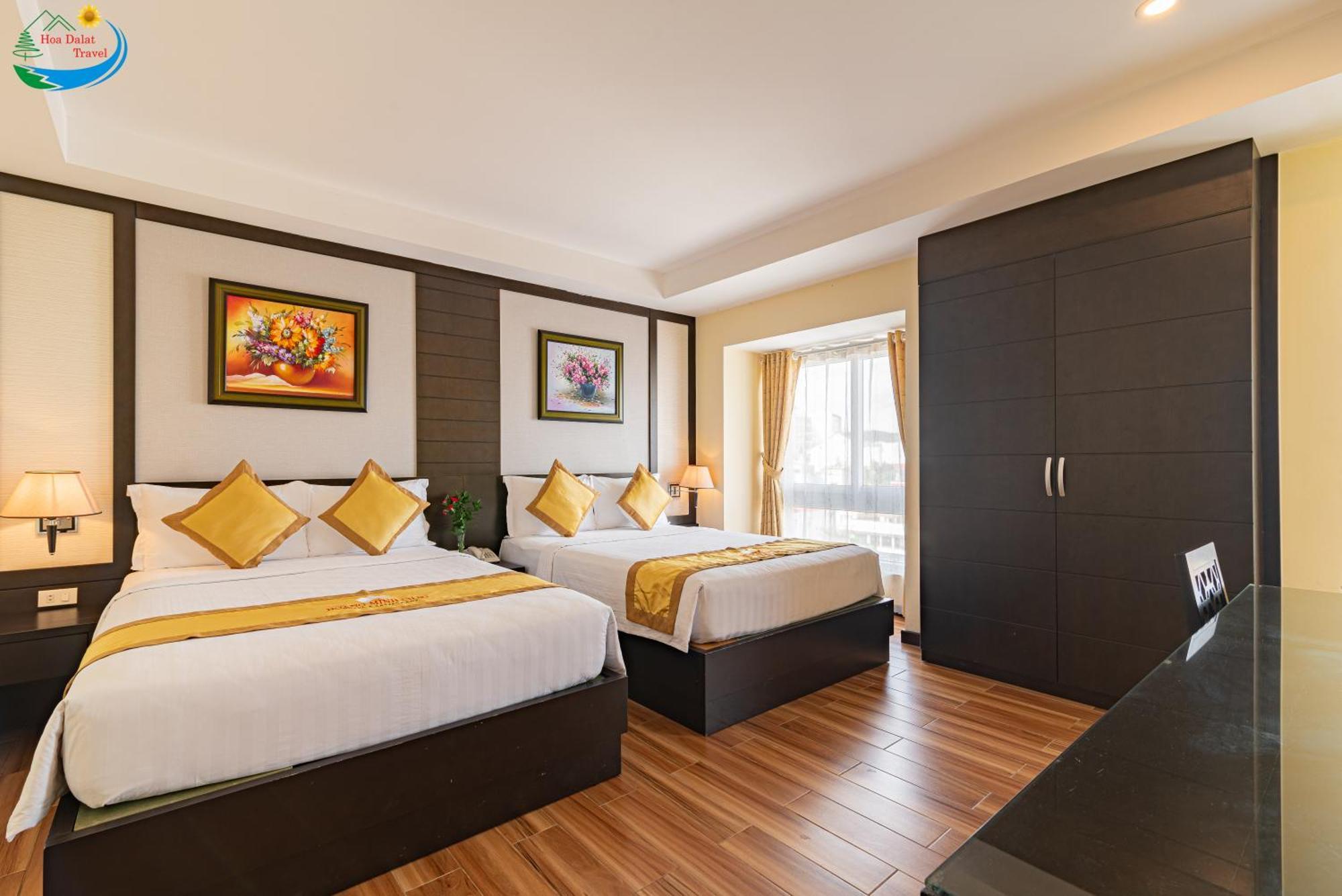 דה לאט Hoang Minh Chau Ba Trieu Hotel מראה חיצוני תמונה