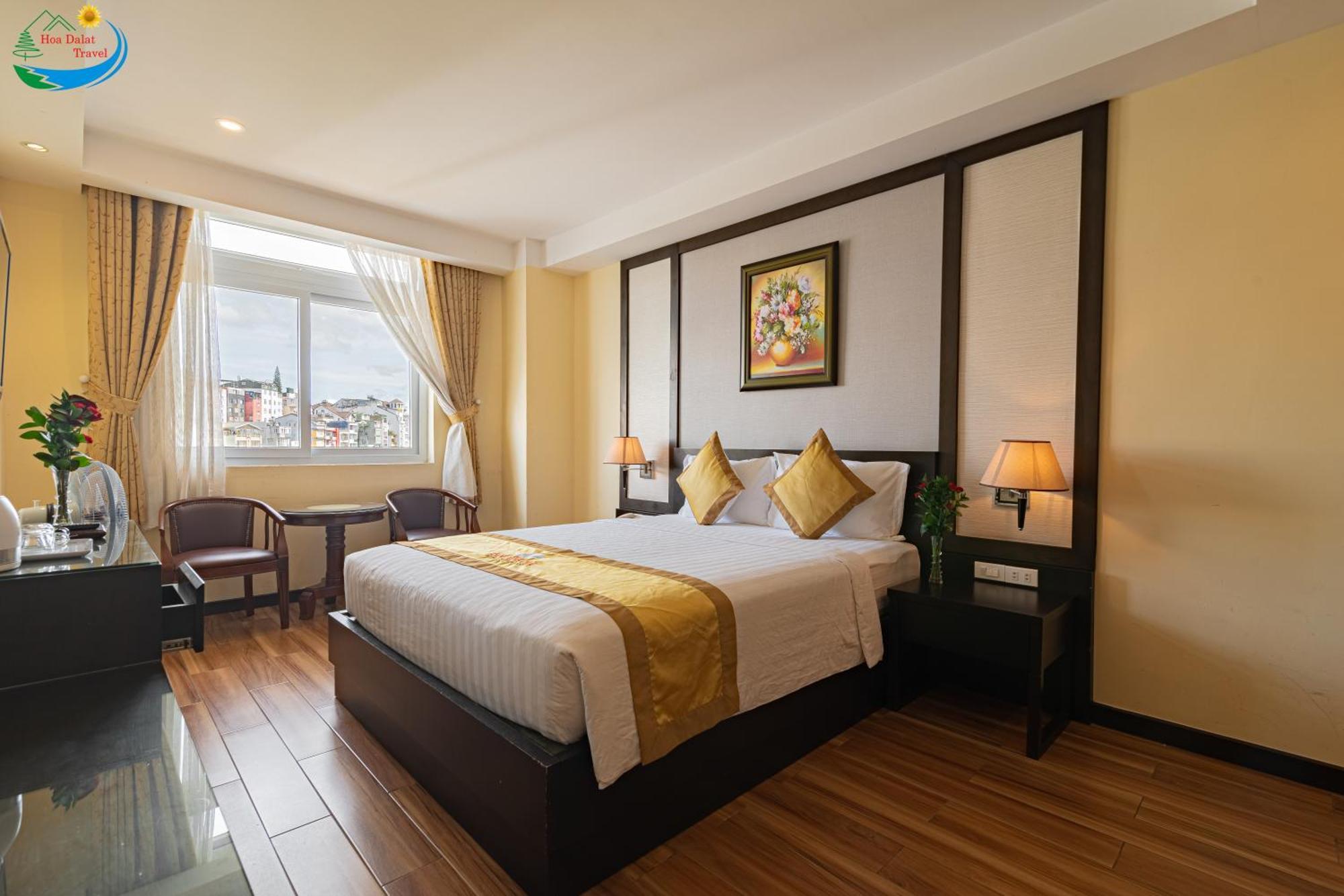 דה לאט Hoang Minh Chau Ba Trieu Hotel מראה חיצוני תמונה